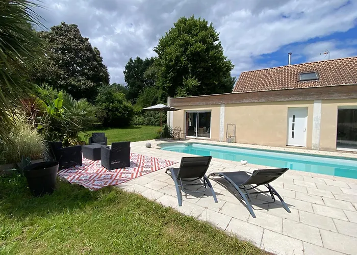 Logement 2/4 pers-piscine-25mn rocade bordeaux
